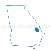 Bulloch County in Georgia